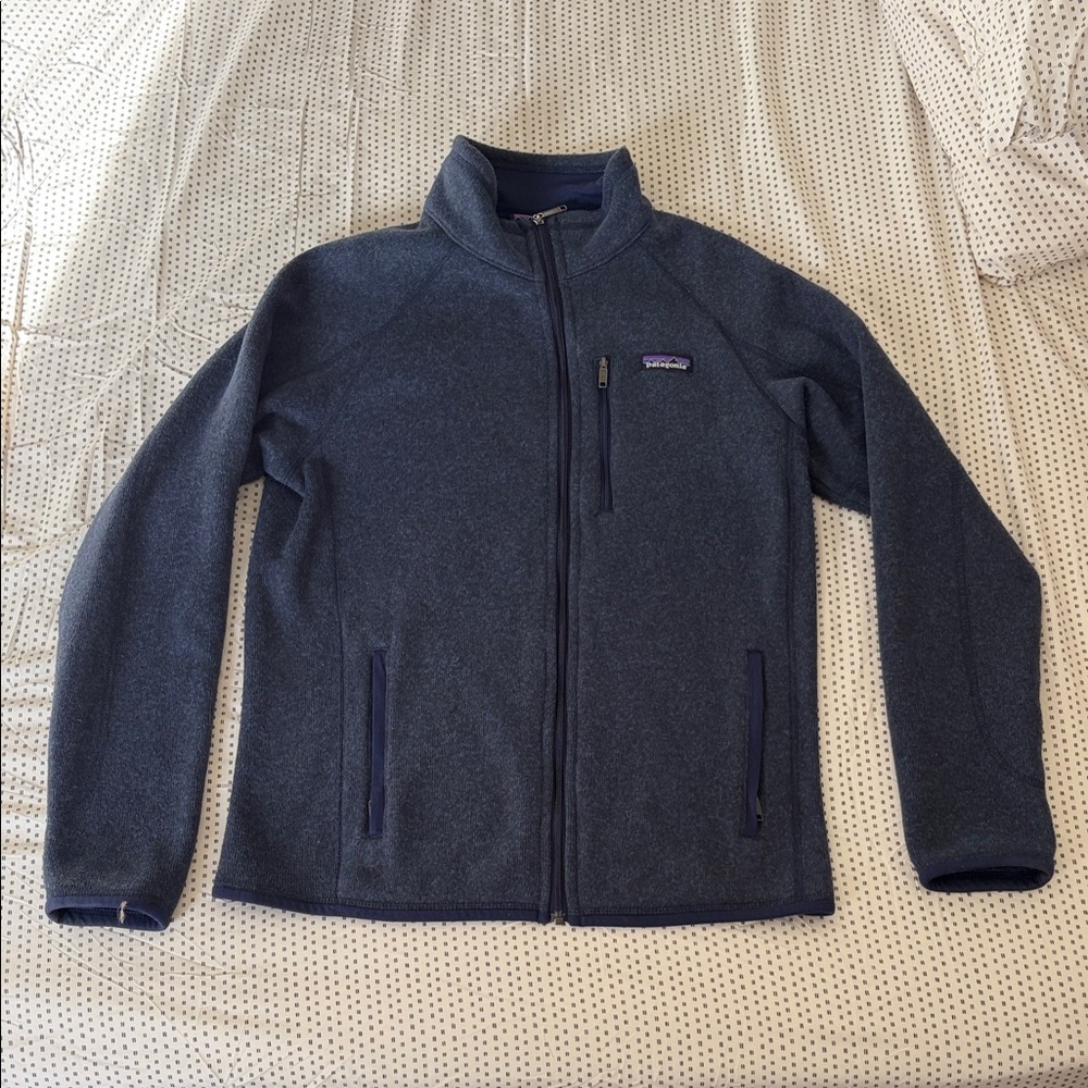 Patagonia Men's Blue Better Sweater Zip-Up Jacket
